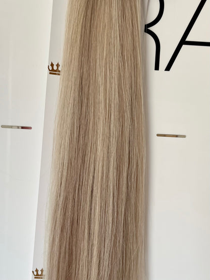 KERATIN TIP EXTENSIONS - HIGHLIGHTED - PLATINUM PEARL