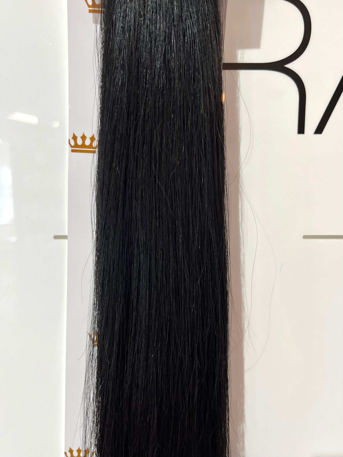 RETAIL CLIP IN EXTENSIONS - JET BLACK