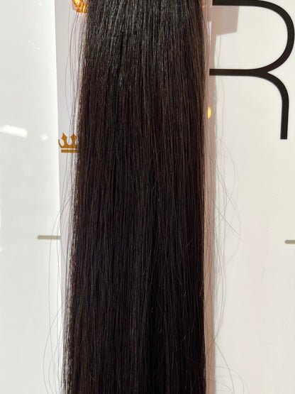 CLIP IN EXTENSIONS - NATURAL - OFF BLACK