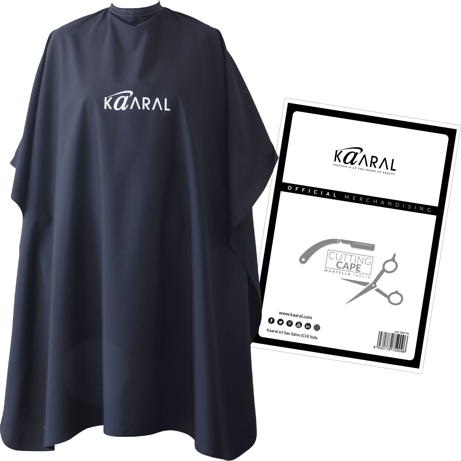 Kaaral Cutting Cape - Twisted Orchid Beauty Supply