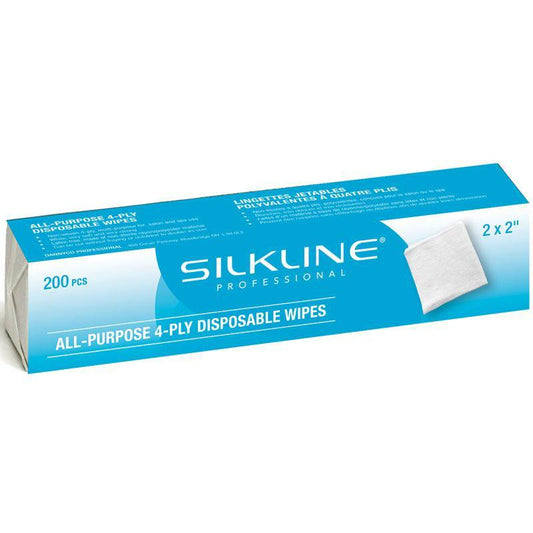 All purpose 2x2 wipes - Twisted Orchid Beauty Supply