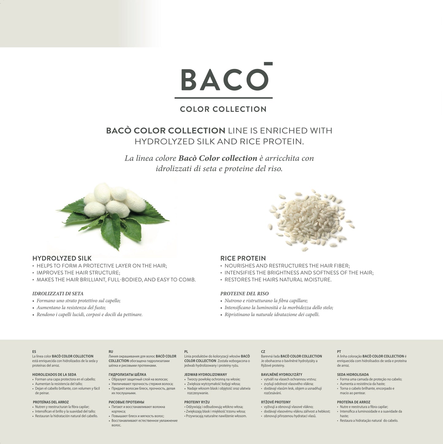 BACO COLOR PERMANENT - 7.44 (6CC) MEDIUM INTENSE COPPER BLONDE