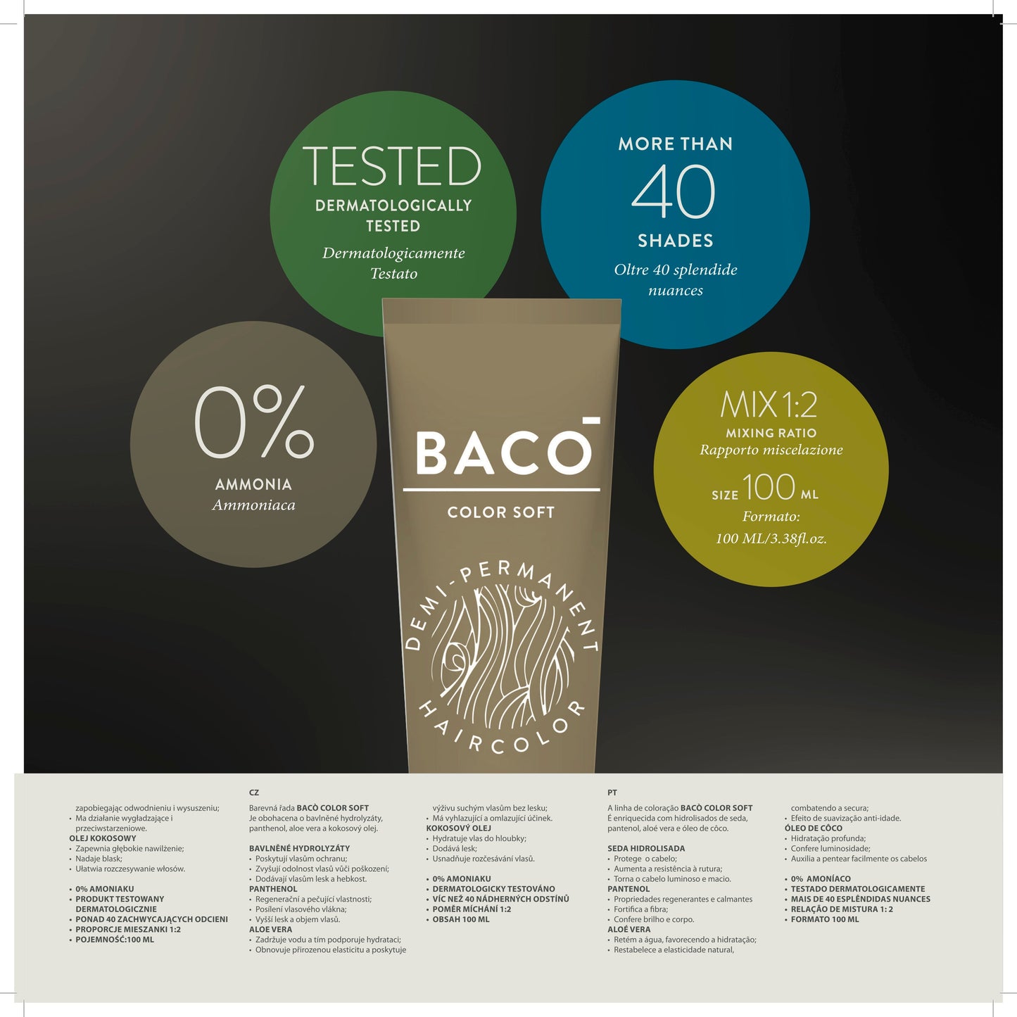 BACO COLOR SOFT - 1 (1N) BLACK